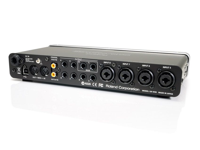Round the back you'll find a very comprehensive set of input options.