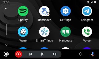 Changing your wallpaper in Android Auto