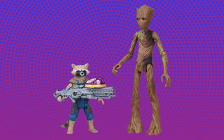 Marvel Avengers: Infinity War Rocket Raccoon and Groot with Infinity Stone