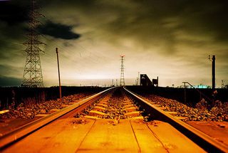 Lomography: railroad