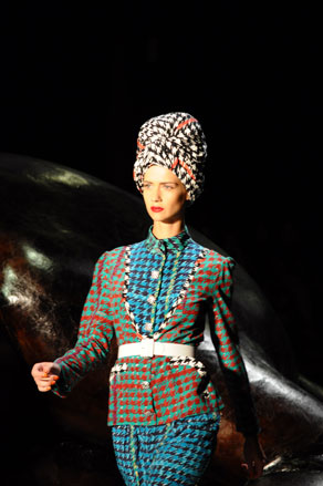 A tribal safari suit from Neon.