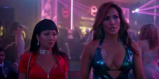Jennifer Lopez Constance Wu in a strip club in Hustlers