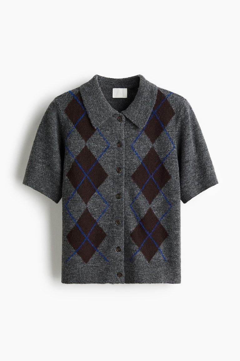 Cardigan With Collar