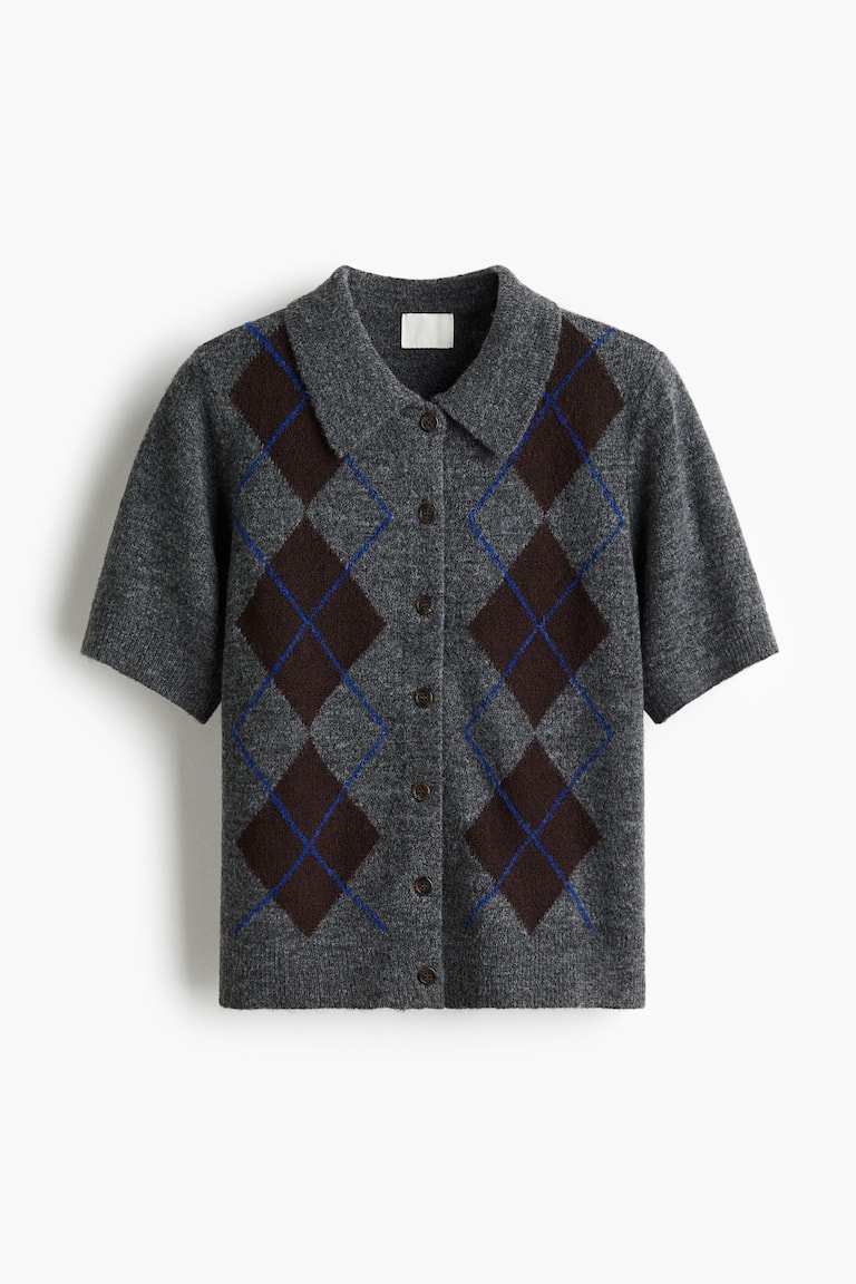 Cardigan With Collar
