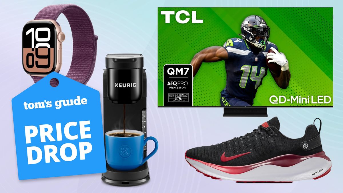 Apple Watch 10, Keurig coffee maker, TCL TV and Nike running shoes 