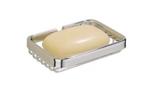 Tiger Exquisite Soap Holder, chrome-effect with slatted base
