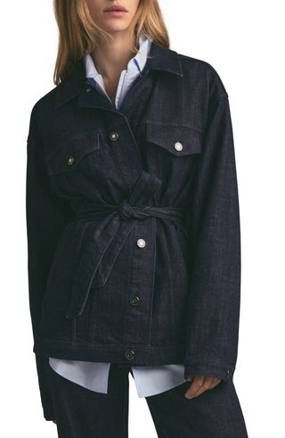 The Jane Denim Trench Coat