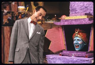 Paul Reubens as Pee-wee Herman in 1986 on CBS’s ‘Pee-wee’s Playhouse.’