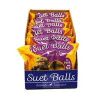 Wildlife Sciences Fruit &amp; Nut Suet Balls Wild Bird Food