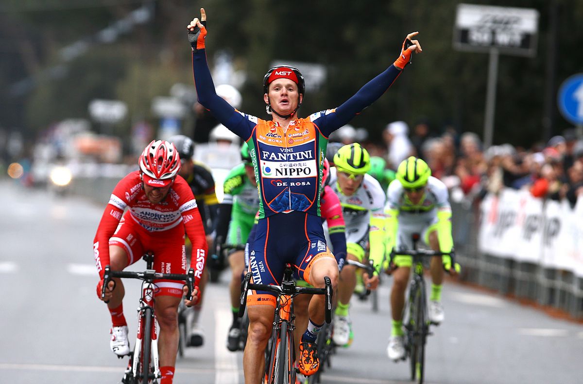Grega Bole (Nippo Vini Fantini) wins the 2016 G.P. Costa degli Etruschi