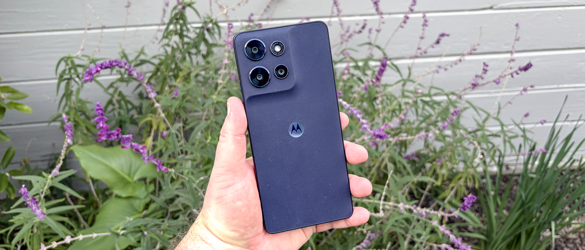 Moto G Power 2026 in hand