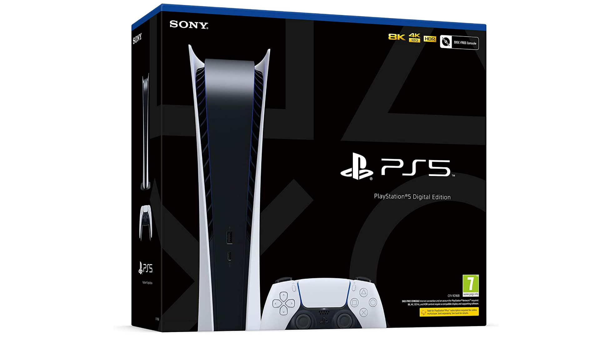 PS5 Digital Edition Box