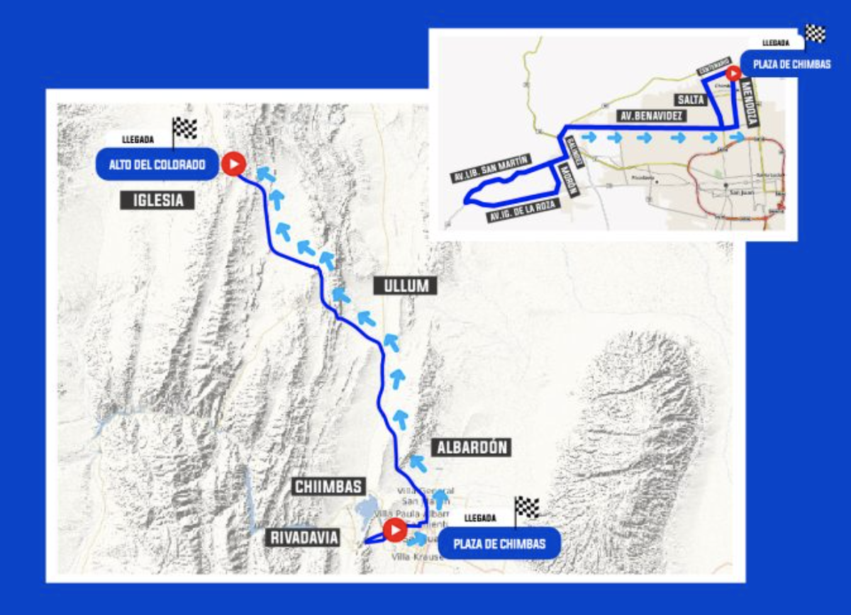 Stage 5 route map for 2023
