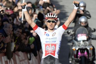 Michal Kwiatkowski wins the 2014 Strade Bianche