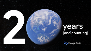 Google earth 20 years image