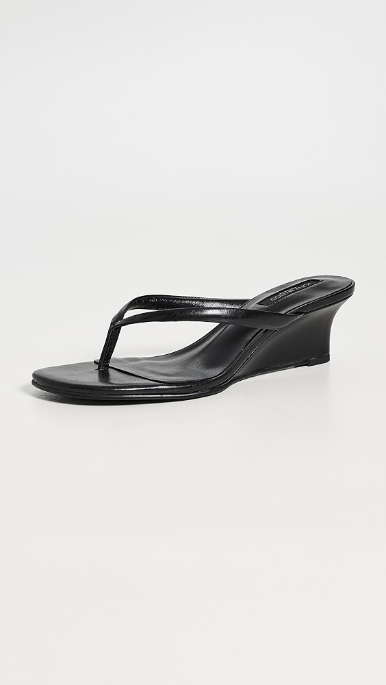 Tony Bianco Edgy Thong Wedge Mules