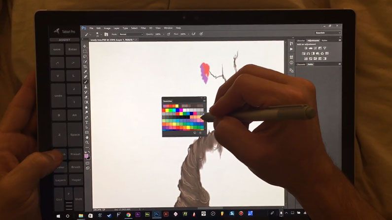 Give your tablet pro graphics skills with new productivity app ...
