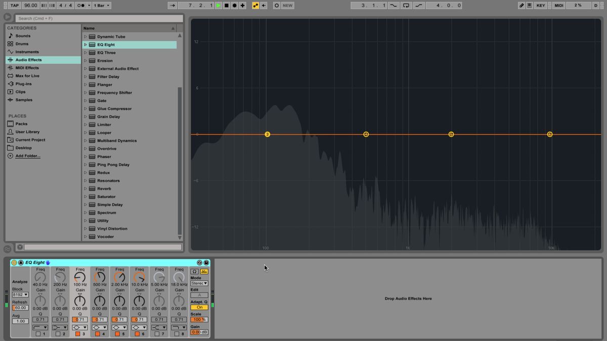 The revamped EQ Eight in all its new, expanded glory.