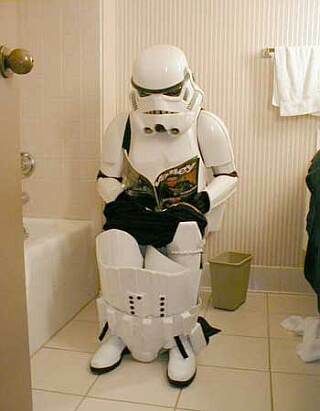 Trooper Toilet Break