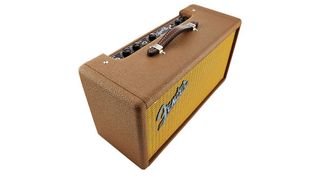 The Tube Reverb sits between guitar and amp with a remote footswitch to turn the effect on and off