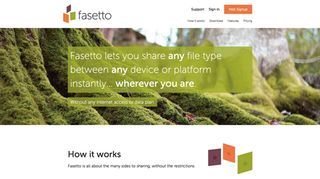 Fasetto.com deploys some innovative design and clever development technologies to ensure maximum scalability.