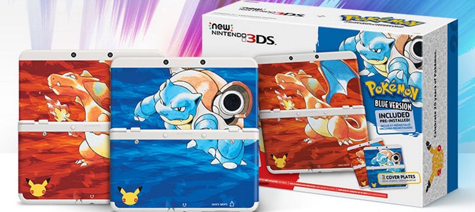 pokemon red and blue nintendo 3ds