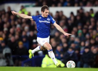 Leighton Baines scored a spectacular late equaliser for Everton
