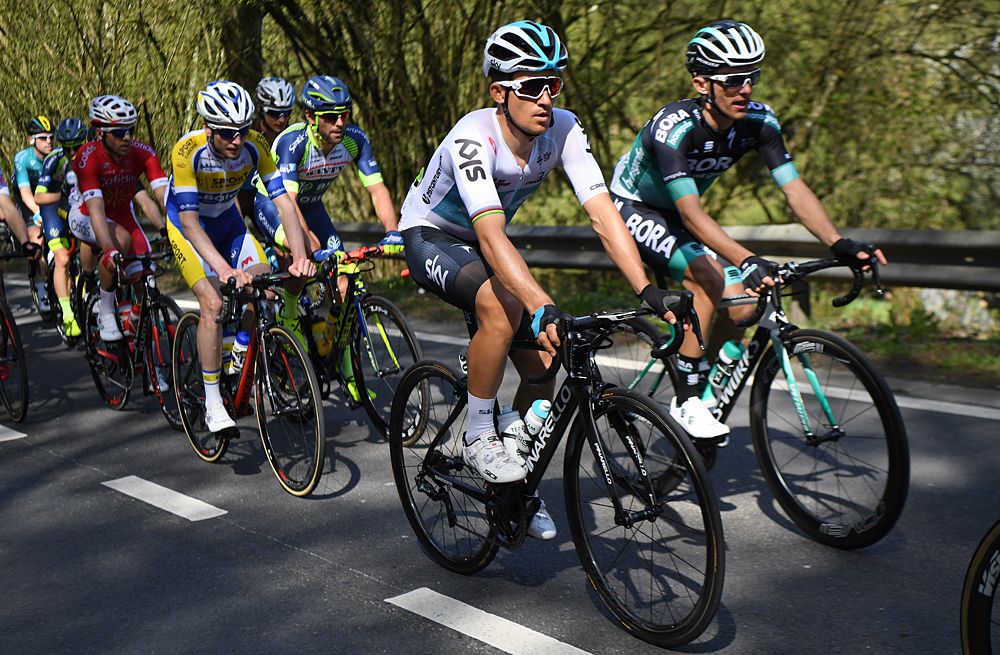 Michal Kwiatkowski at Fleche Wallonne 2018