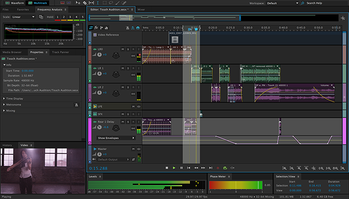 Adobe Audition is a great way of editing your podcast