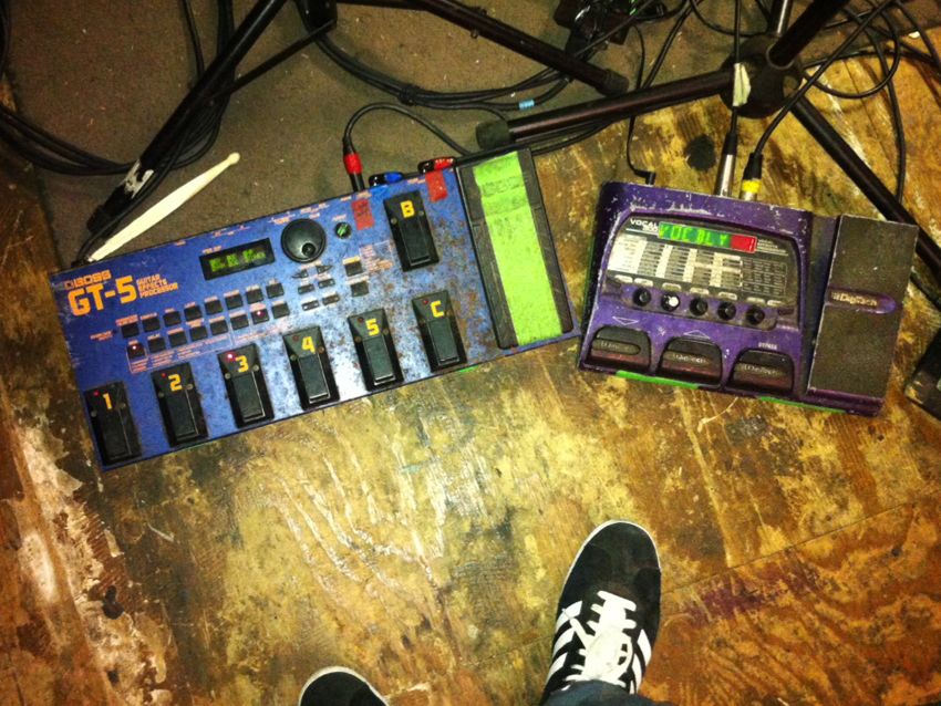 Boss GT-5 Guitar Effects Processor, DigiTech Vocal 300 Vocal Effects Processor