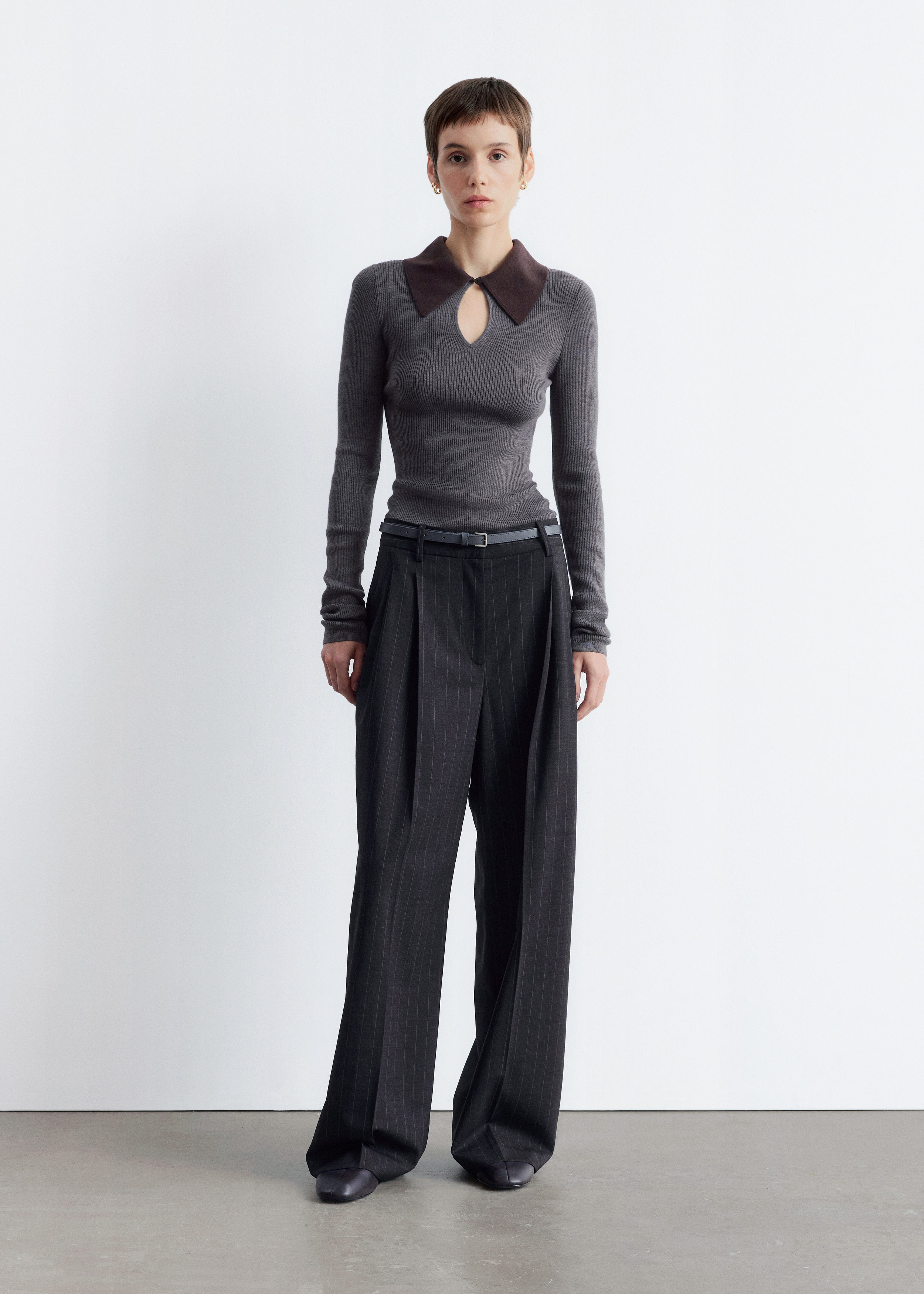 Tailored Wool Trousers