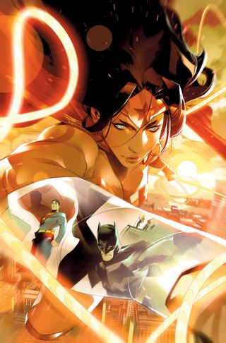Wonder Woman: Evolution #4 variant cover