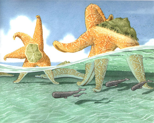 David Weisner's illustrations bring the possibility of magical happenings to life