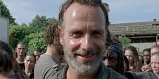 Rick Grimes Smiling Walking Dead Season 7