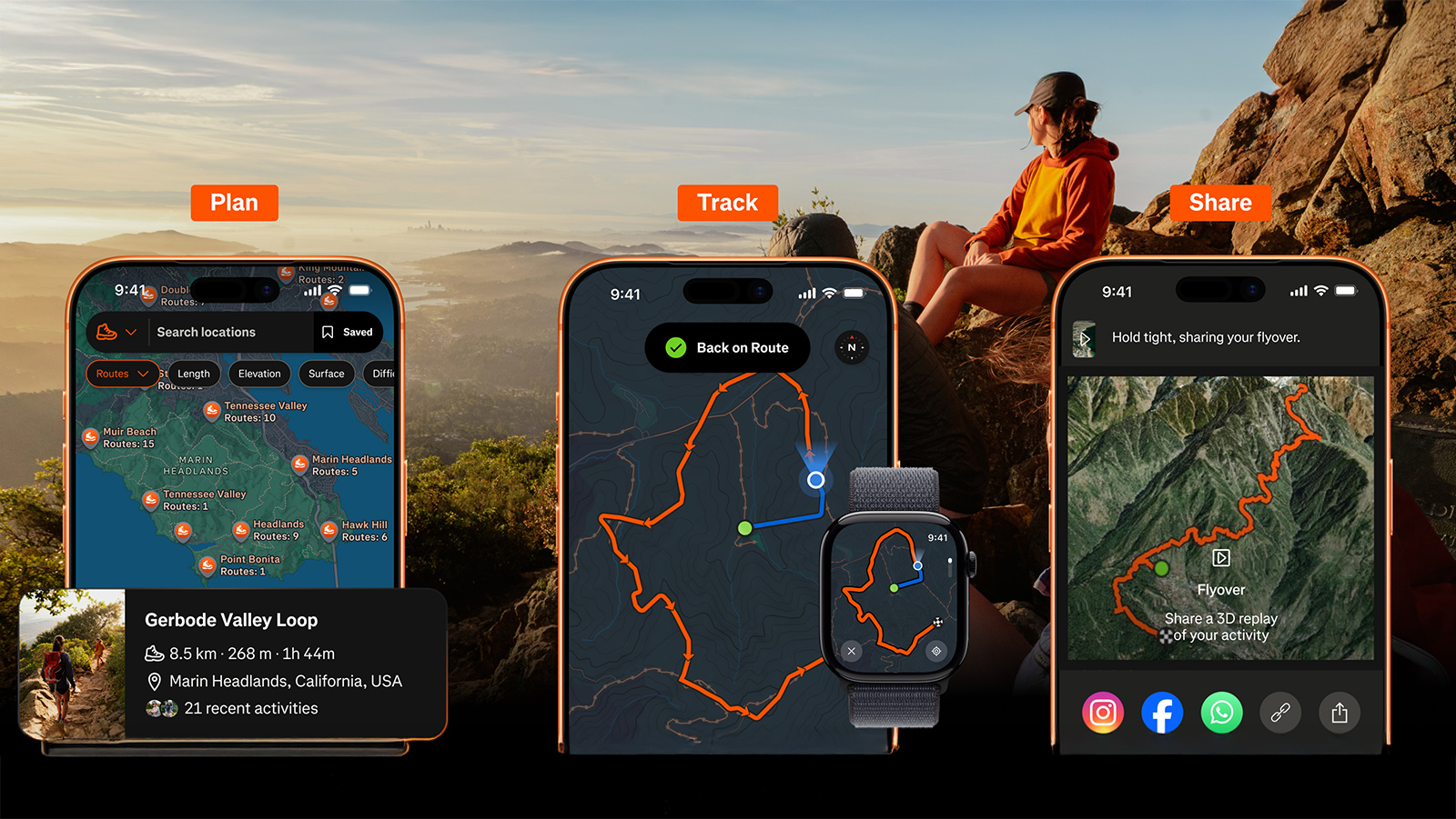 Strava adds hiking features