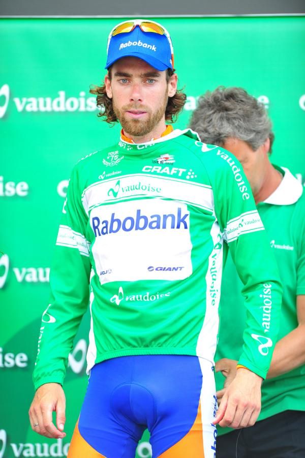 Laurens Ten Dam (Rabobank Cycling Team) leads the KOM