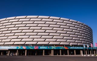 Baku Olympic Stadium | Czech Republic v Denmark commentators | Euro 2020