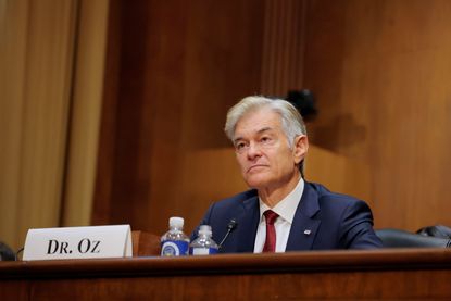 Dr. Oz at Senate confirmation hearing