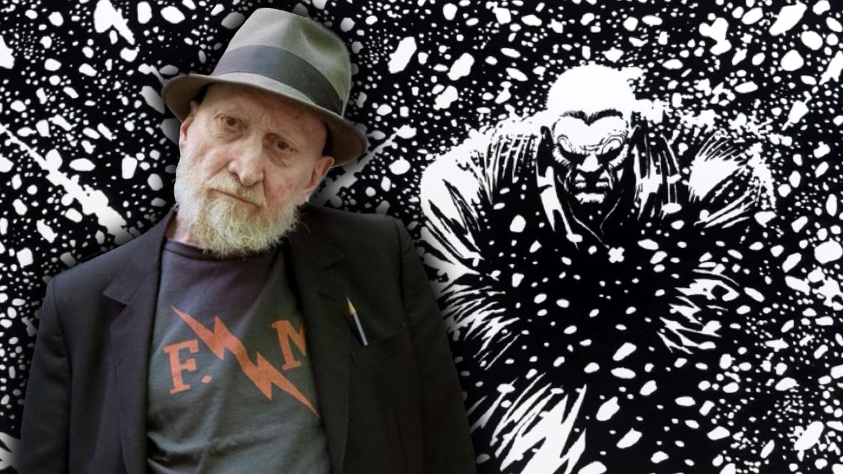 Frank Miller with Marv from Sin City