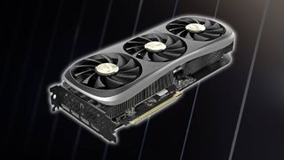 ZOTAC RTX 4080 graphics card with glowing edge