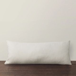 white long cushion