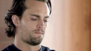 Scott Elrod looking down in Home Run