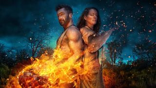 Contestants in promotional image for Naked and Afraid: Global Showdown