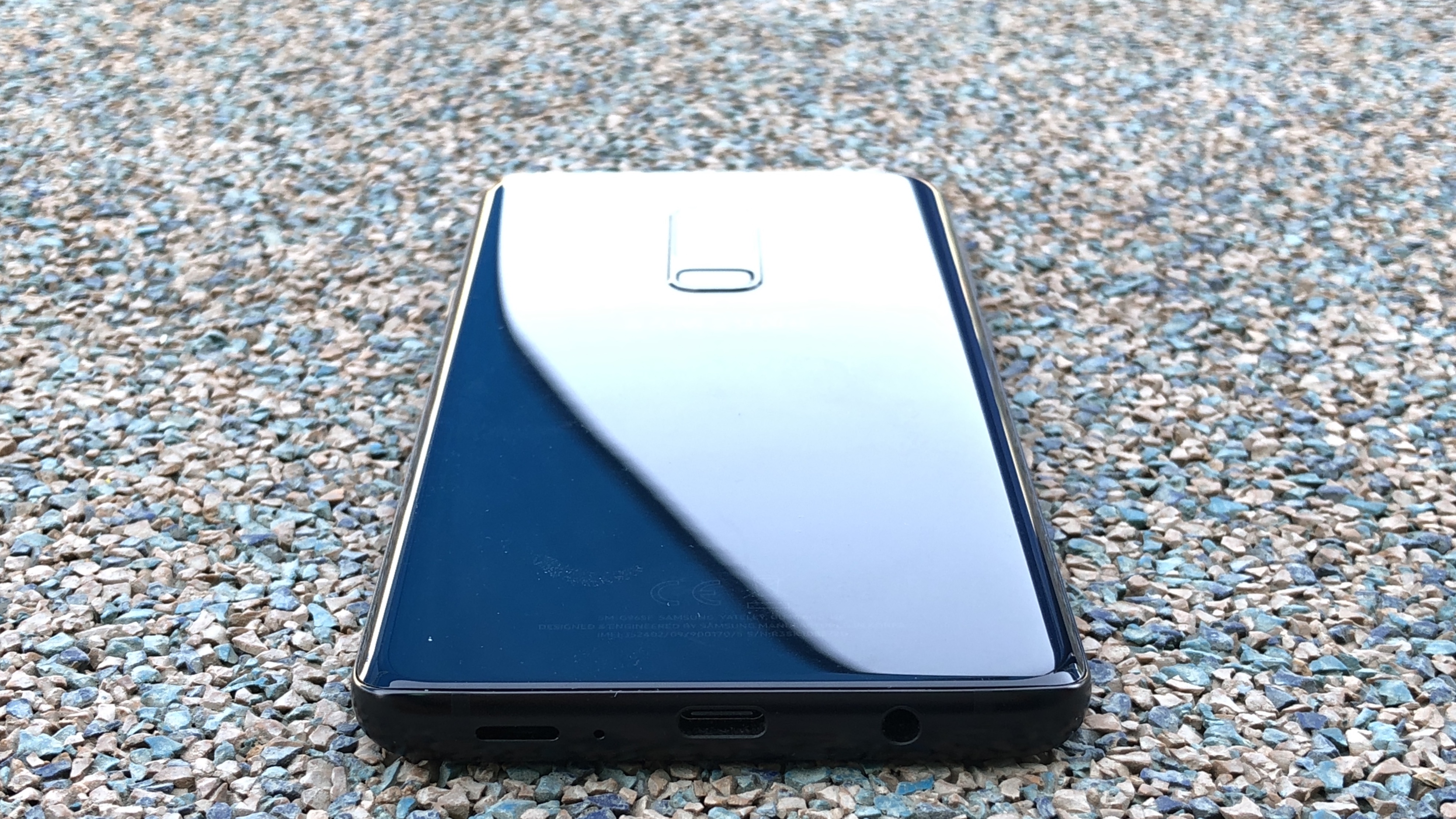 But wow, does the back of the device retain fingerprint smudges. We JUST cleaned it, too.