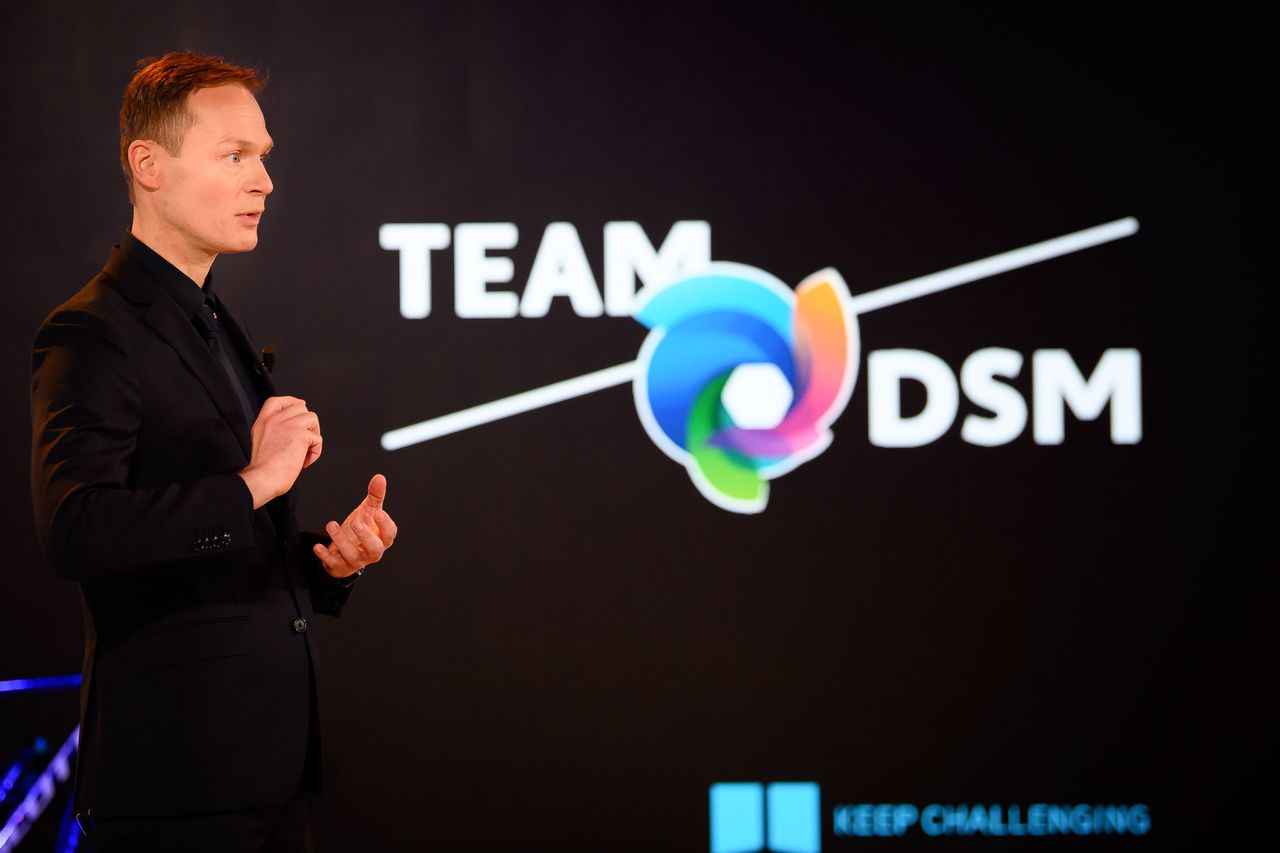 Team DSM manager Iwan Spenbrink