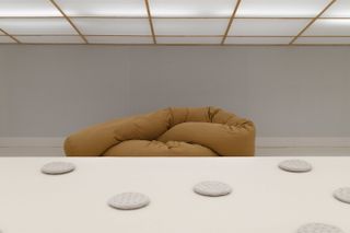 Matter and Shape first edition: sofa and plates