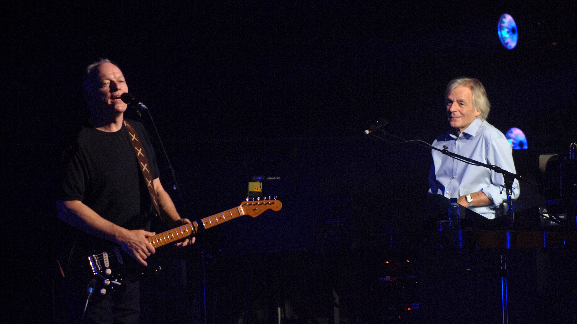David Gilmour And Friends In Concert At The Royal Albert Hall, London, Britain - 31 May 2006, David Gilmour And Rick Wright