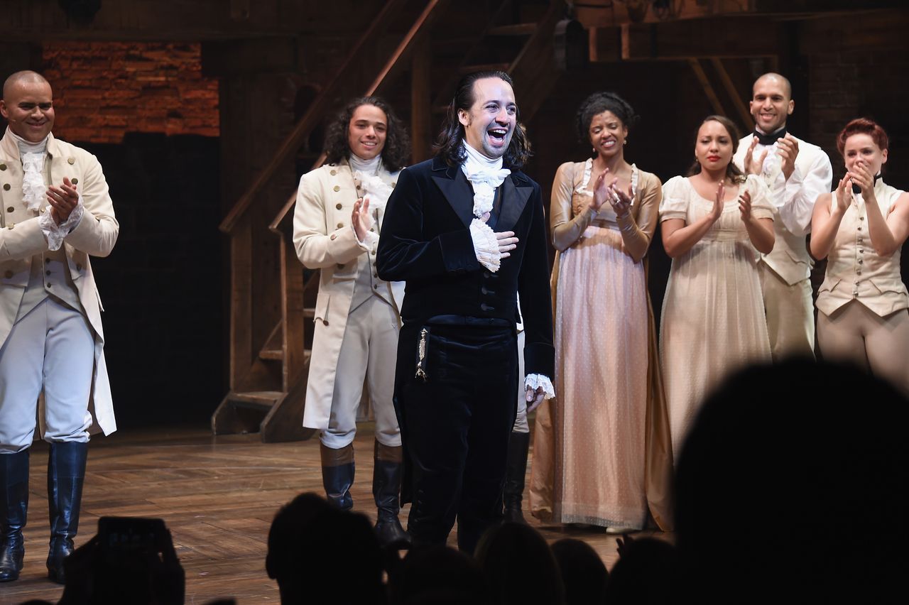 Lin-Manuel Miranda, creator of the Hamilton musical