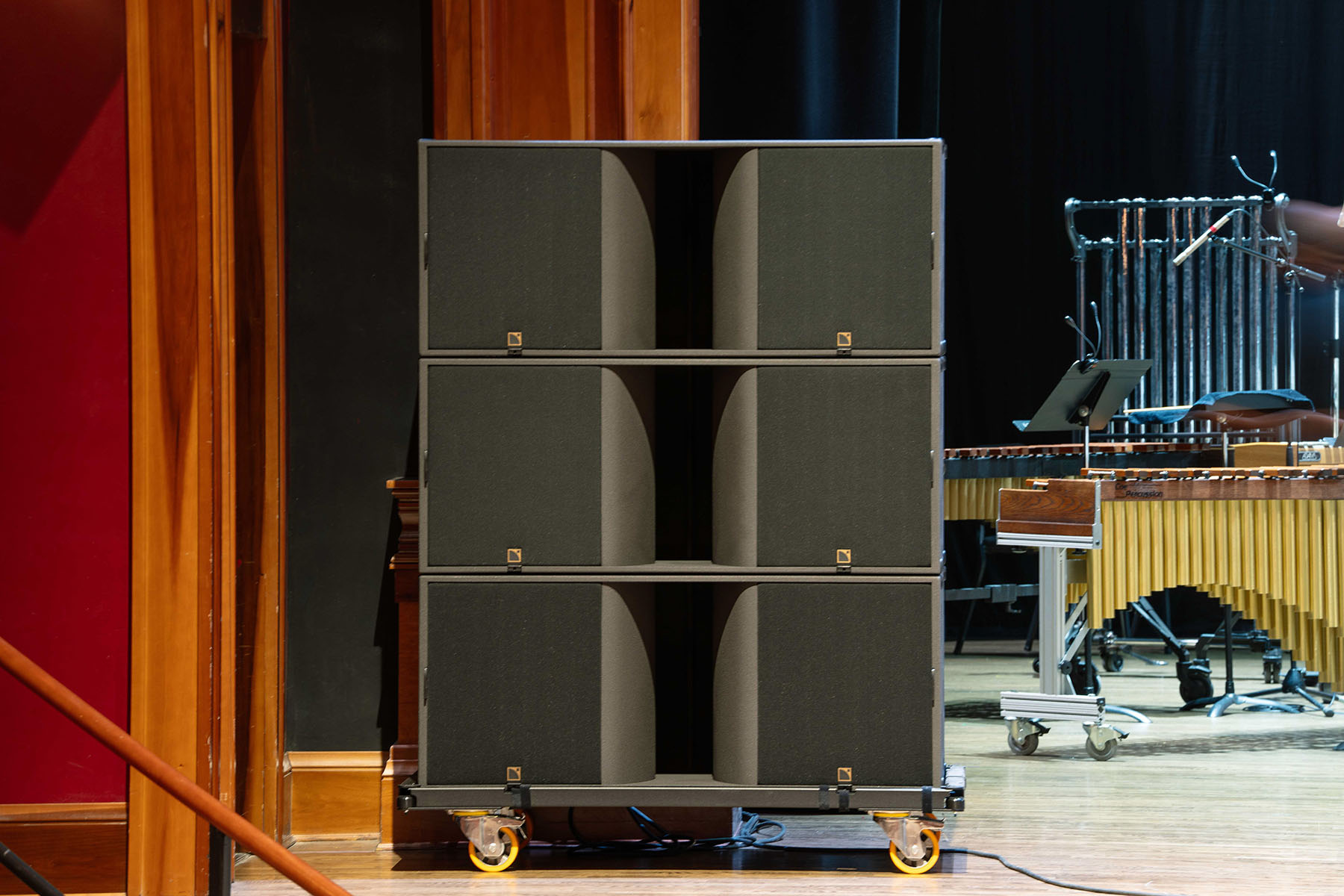 Clark recently installed an L-Acoustics K3i loudspeaker system at FSU&amp;rsquo;s Ruby Diamond Concert Hall.