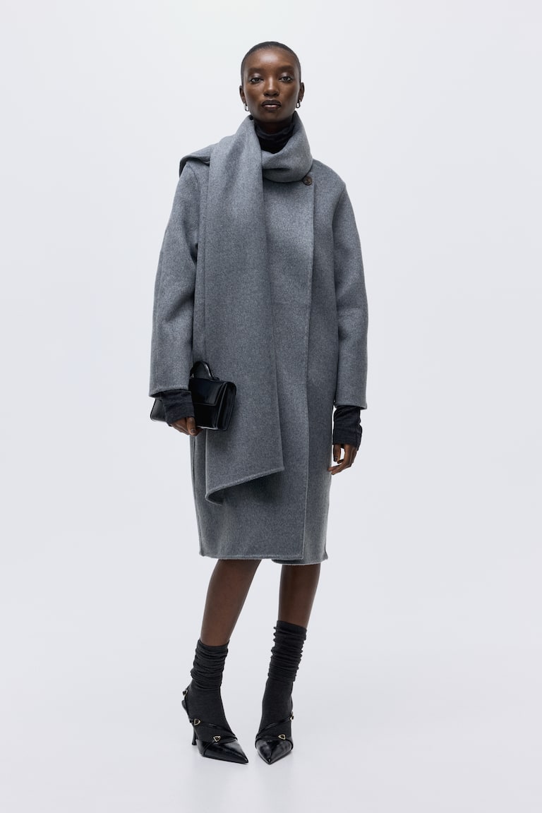 Handmade Wool-Blend Coat